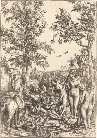 Parisdomen av Lucas Cranach the Elder