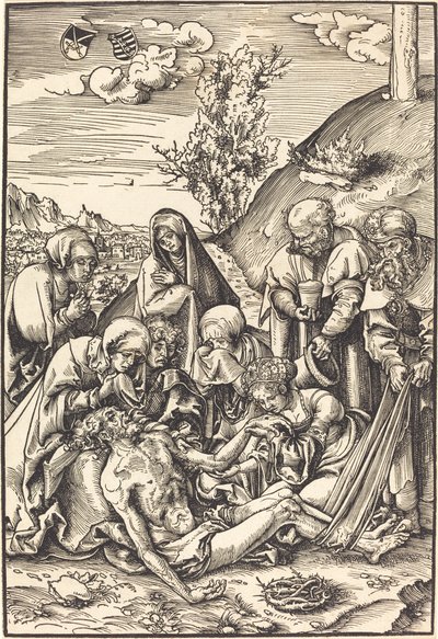 Klagosången av Lucas Cranach the Elder