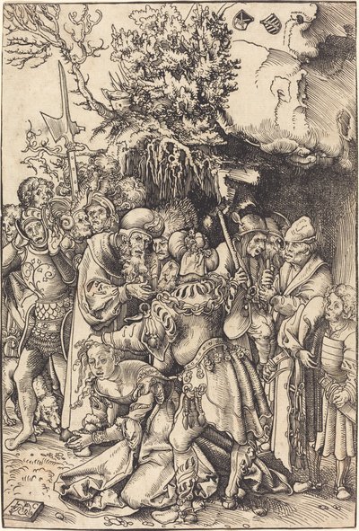 Sankt Barbaras martyrskap av Lucas Cranach the Elder