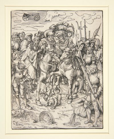 Matteus martyrskap av Lucas Cranach the Elder