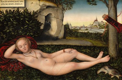 Vårens nymf av Lucas Cranach the Elder