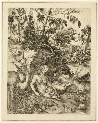 Den helige Johannes Chrysostomos botgöring av Lucas Cranach the Elder