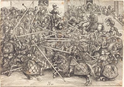 Den tredje turneringen av Lucas Cranach the Elder