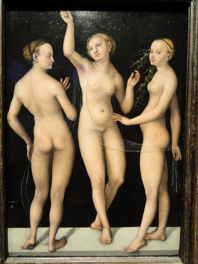 De tre nådegåvorna av Lucas Cranach the Elder