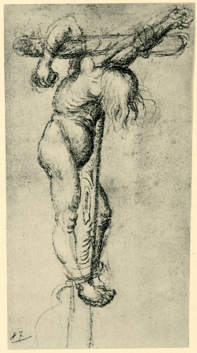 Tjuv på korset, 1500-1504, 1943. av Lucas Cranach the Elder
