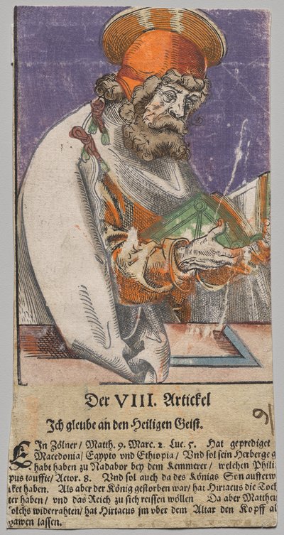 Matteus från Kristus, apostlarna och den helige Paulus av Lucas Cranach the Elder, After