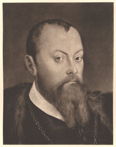 Tyska: Kurfursten Moritz av Sachsen (1521-1553) Moritz, kurfurste av Sachsen av Lucas Cranach the Younger