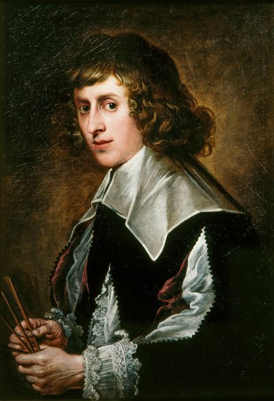 Porträtt av Lucas Faydherbe 1617-1697, ca. 1650. av Lucas Franchoys the Younger