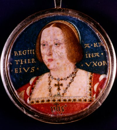 Katarina av Aragonien, Henrik VIII:s första fru, c1510-1533 av Lucas Horenbout