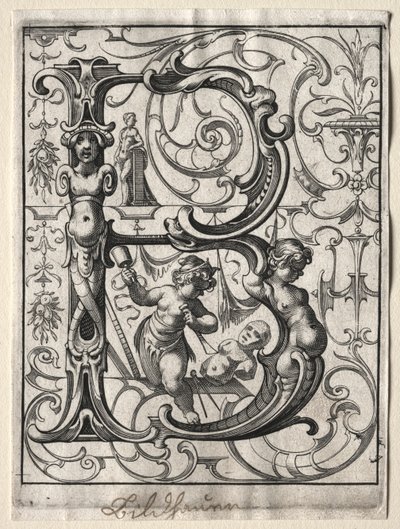 Nytt ABC-häfte: B, 1627. av Lucas Kilian
