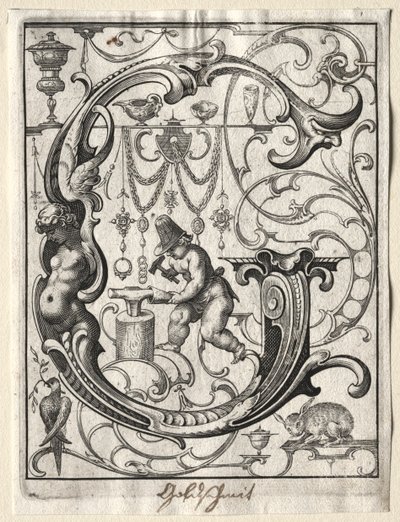 Nytt ABC-häfte: G, 1627. av Lucas Kilian
