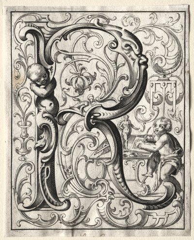 Nytt ABC-häfte: R, 1627. av Lucas Kilian