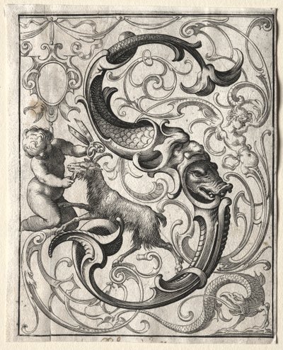 Nytt ABC-häfte: S, 1627. av Lucas Kilian