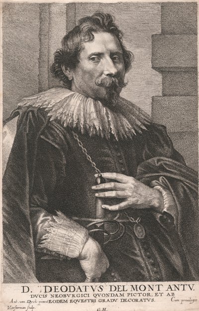 D. Deodatus Del Mont Antu. av Lucas Vorsterman