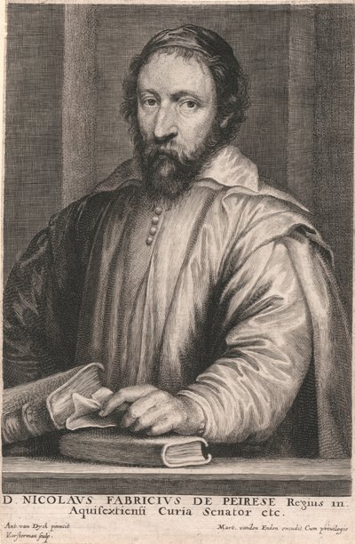 D. Nicolaus Fabricius de Peirese av Lucas Vorsterman