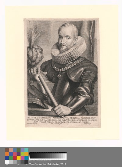 Den lysande prins Ambrosius, Spinola, Marquis Sest I av Lucas Vorsterman