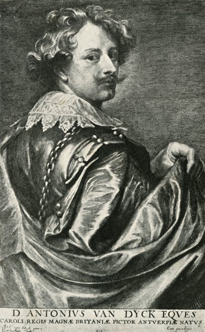 Porträtt av Vandyck, 1906. av Lucas Vorsterman