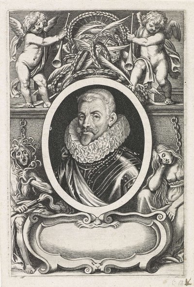 Porträtt av Johann Tserclaes, greve av Tilly av Lucas Vorsterman the Elder