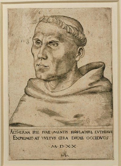 Martin Luther ... (gravyr) av Lucas the Elder Cranach