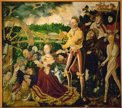 Sankt Katarinas altare, triptyk av Lucas the Elder Cranach