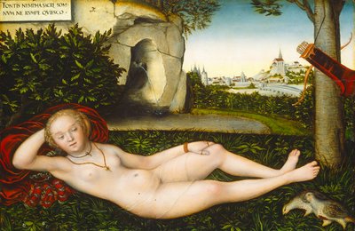 Vårens nymf, efter 1537 (olja på panel) av Lucas the Elder Cranach