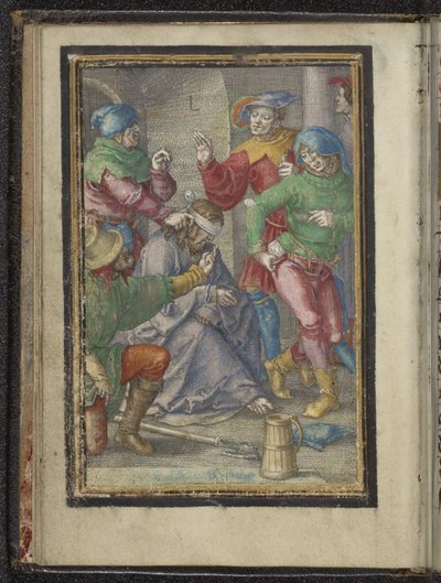 Hån Passion of Christ (serietitel) av Lucas van Leyden