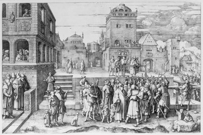 Det stora Ecce Homo av Lucas van Leyden
