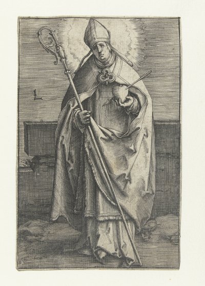 Saint Gerard av Lucas van Leyden
