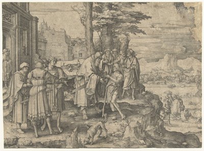 Den förlorade sonens återkomst av Lucas van Leyden