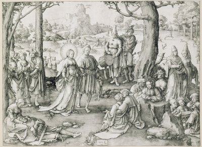 Maria Magdalenas dans av Lucas van Leyden