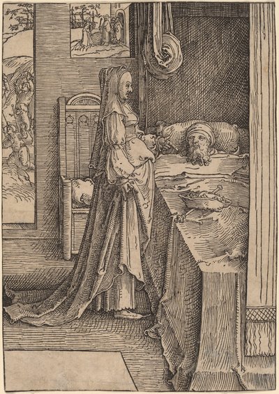 Isebel och Ahab av Lucas van Leyden