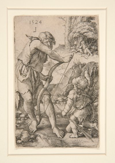 Lamech och Kain av Lucas van Leyden