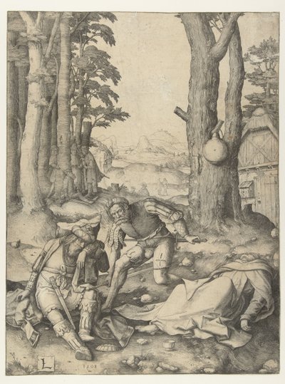Mohammed och munken Sergius av Lucas van Leyden