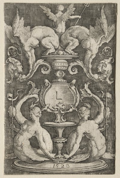 Prydnadspanel, 1528. av Lucas van Leyden