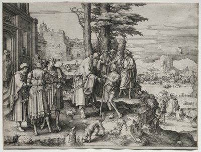 Den förlorade sonens återkomst av Lucas van Leyden