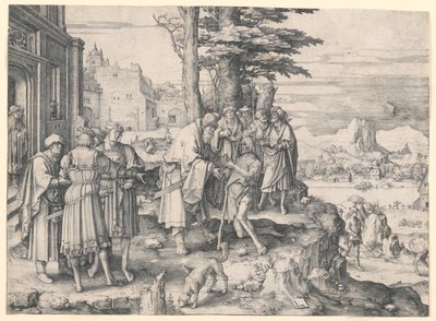 Den förlorade sonens återkomst av Lucas van Leyden