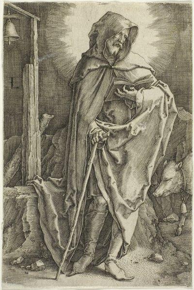 Sankt Antonius av Lucas van Leyden