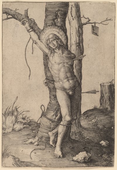 Sankt Sebastian av Lucas van Leyden