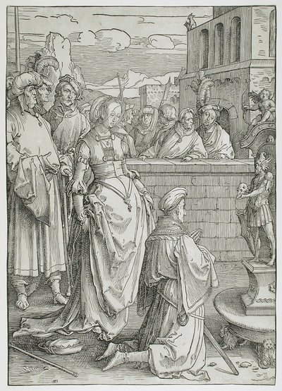 Salomos avgudadyrkan av Lucas van Leyden