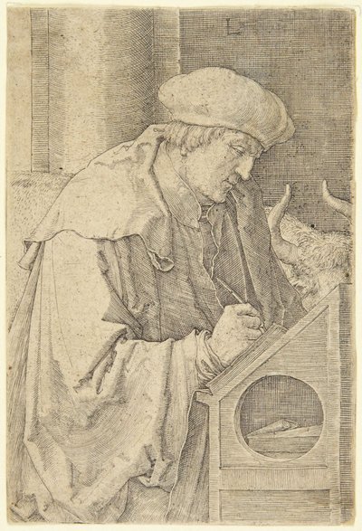 Sankt Lukas av Lucas van Leyden