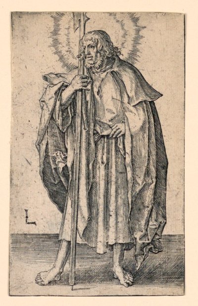 St Matteus av Lucas van Leyden