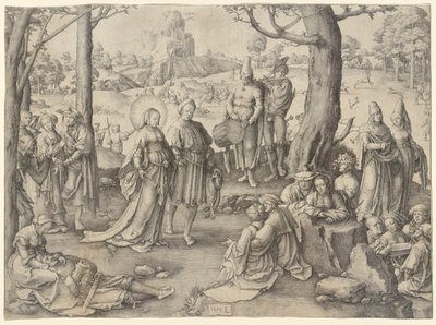 Maria Magdalenas dans av Lucas van Leyden