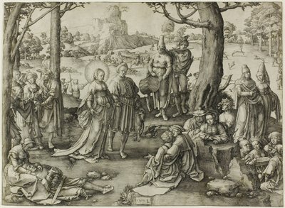 Maria Magdalenas dans av Lucas van Leyden