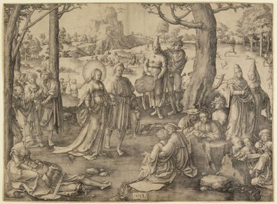 Magdalenans dans av Lucas van Leyden