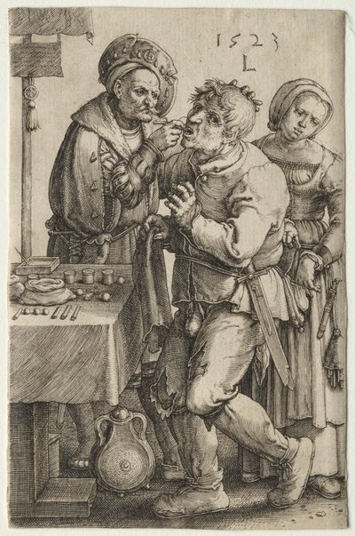 Tandläkaren av Lucas van Leyden