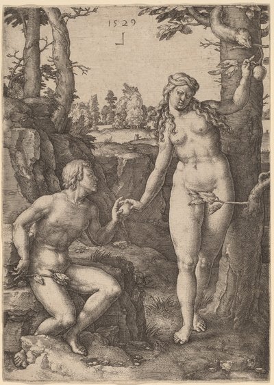 Människans fall av Lucas van Leyden