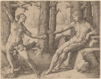 Människans fall av Lucas van Leyden