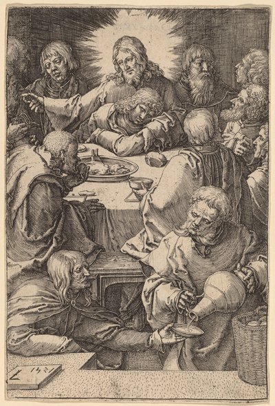 Sista måltiden av Lucas van Leyden