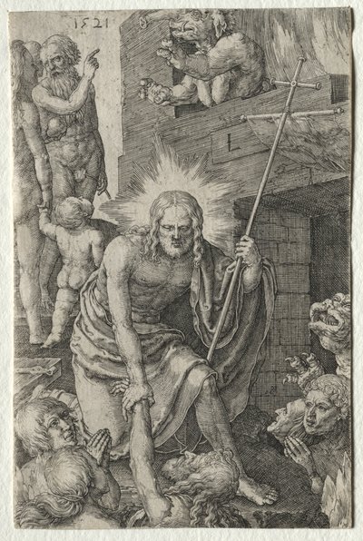 The Passion: Nedstigning i Limbo av Lucas van Leyden