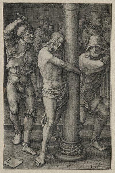 The Passion: The Flagelation, 1521. av Lucas van Leyden